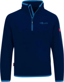 Trollkids Nordland Half Zip Pullover dark navy (Junior)