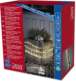 Konstsmide Lichterschlauch LED 96x mehrfarbig