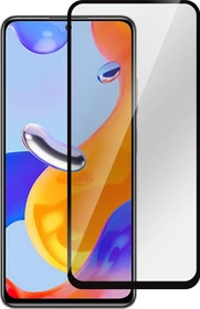 eSTUFF Titan Shield Full Cover Screen Protector für Xiaomi Redmi Note 10 schwarz