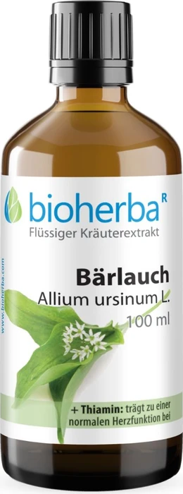 Bioherba Bärlauch Allium ursinum L. Tropfen Tinktur, 50ml