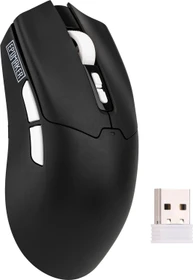 Epomaker Click Lite Wireless Gaming Mouse, schwarz, USB/Bluetooth