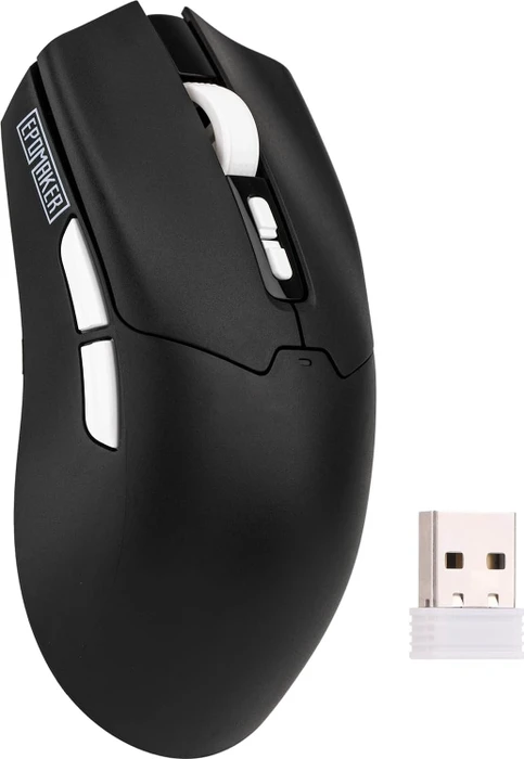 Epomaker Click Lite Wireless Gaming Mouse, schwarz, USB/Bluetooth