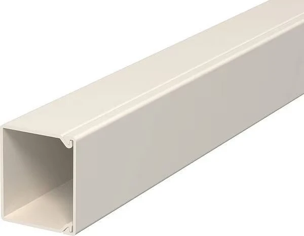 OBO Bettermann WDK30030CW Kabelkanal, 30x30mm, 2m, cremeweiß
