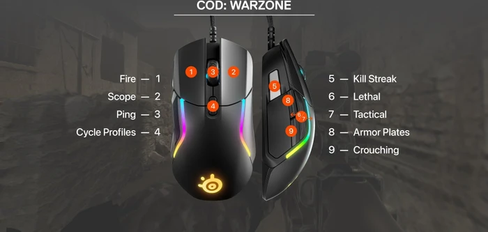SteelSeries Rival 5 schwarz, USB