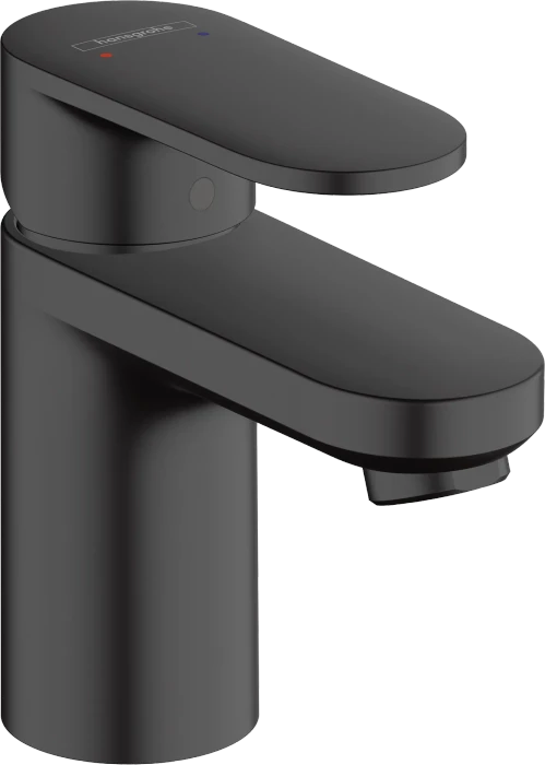 Hansgrohe Vernis Blend Waschbeckenarmatur 70 ohne Ablaufgarnitur mattschwarz