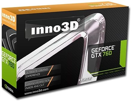 INNO3D GeForce GTX 760 HerculeZ 2000s, 2GB GDDR5, 2x DVI, HDMI, DP
