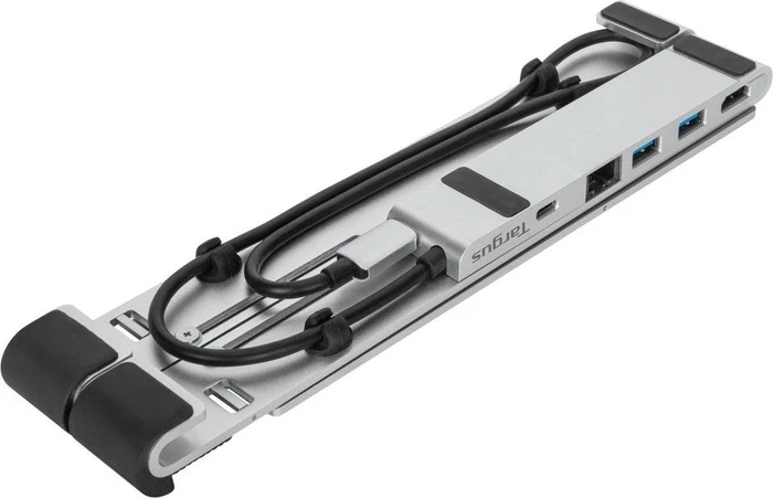 Targus Tragbarer Laptop-Ständer mit integrierter Dock, USB-C 3.0 [Stecker]