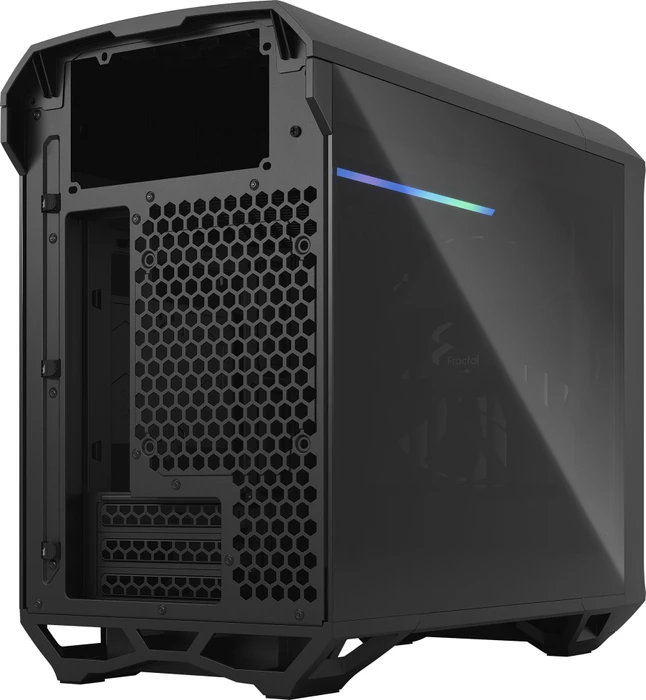 Fractal Design Torrent Nano Black TG Dark Tint, Glasfenster, Mini-ITX
