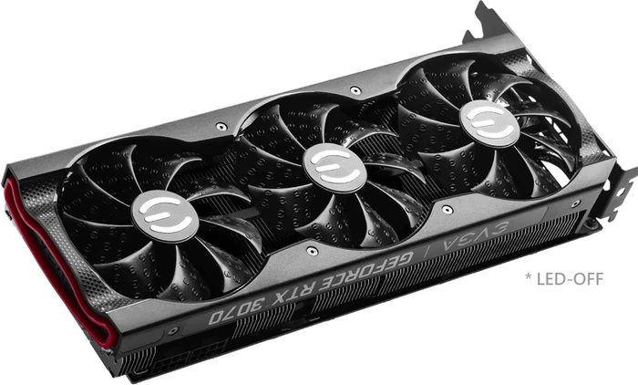 EVGA GeForce RTX 3070 XC3 Black Gaming LHR, 8GB GDDR6, HDMI, 3x DP