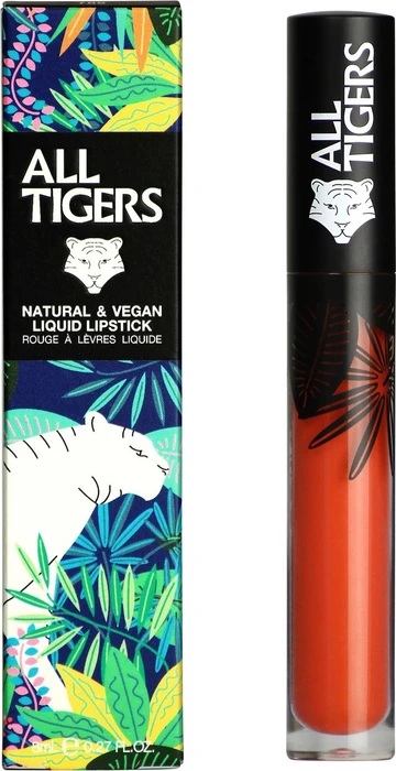 All Tigers Liquid Lipstick Nr. 785 coral orange, 8ml