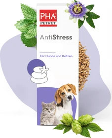 PHA PetVet Antistress für Hunde & Katzen Tropfen, 30ml