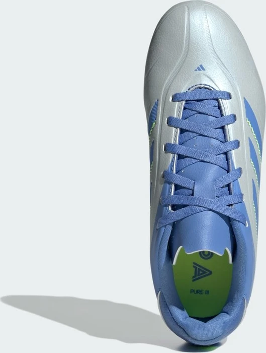 adidas Copa Pure 3 Club FG/MG halo blue/blue fusion/lucid lemon (Junior)