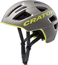Cratoni C-Pure Helm anthrazit/lime matt
