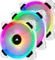 Corsair LL Series LL120 RGB, weiß, LED-Steuerung, 120mm, 3er-Pack Vorschaubild