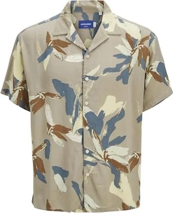 Jack & Jones Relaxed Fit Hemd kurzarm (Herren)