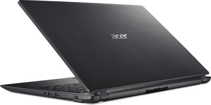 Acer Aspire 3 A315-51-37QQ, schwarz, Core i3-6006U, 8GB RAM, 256GB SSD, DE