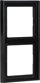 Jung Serie LS 990 Rahmen 2-fach, schwarz