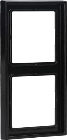 Jung Serie LS 990 Rahmen 2-fach, schwarz