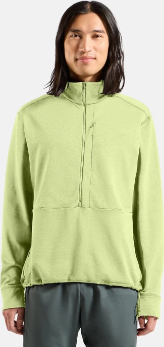 Odlo Essentials Multisport Midlayer Half Zip Funktionsshirt langarm shadow melange (Herren)