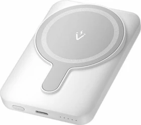 Vention Magnetic Wireless Power Bank 5000mAh weiß/grau