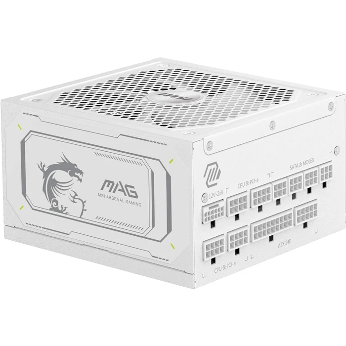 MSI MAG A1000GL PCIE5 White 1000W, ATX 3.1