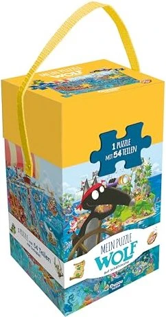 Auzou Mein Puzzle - Wolf auf Schatzsuche