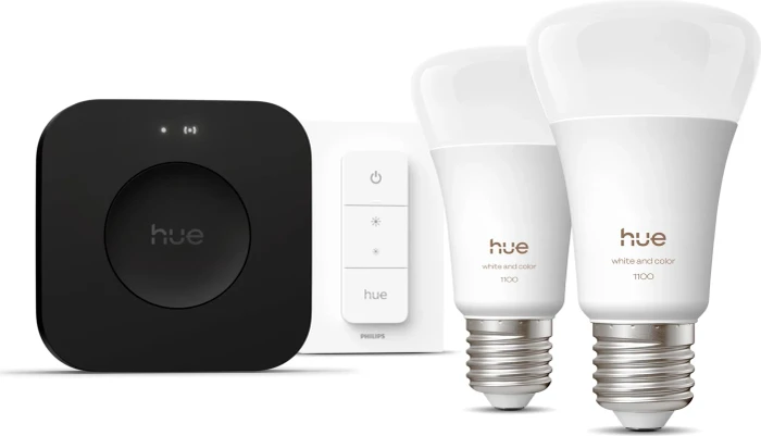 Philips Hue White and Color Ambiance 1100 E27 8.1W Starter-Kit