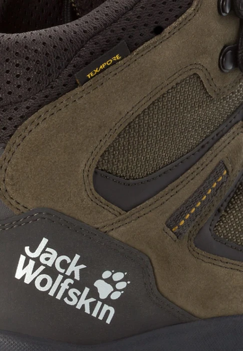 Jack Wolfskin Vojo 3 Texapore Mid khaki/phantom (Herren)