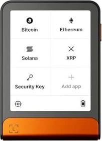 Ledger Flex, BTC Orange