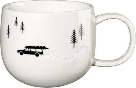 ASA Selection joy snow tracks Becher mit Henkel skidding xmas