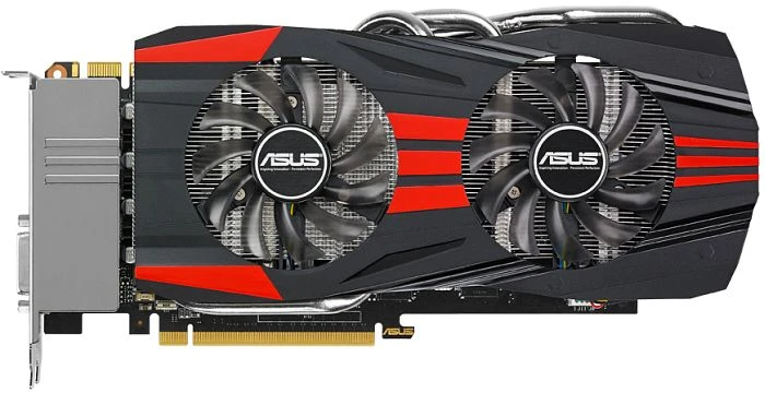 ASUS GeForce GTX 760 DirectCU II, GTX760-DC2-2GD5-SSU, 2GB GDDR5, 2x DVI, HDMI, DP