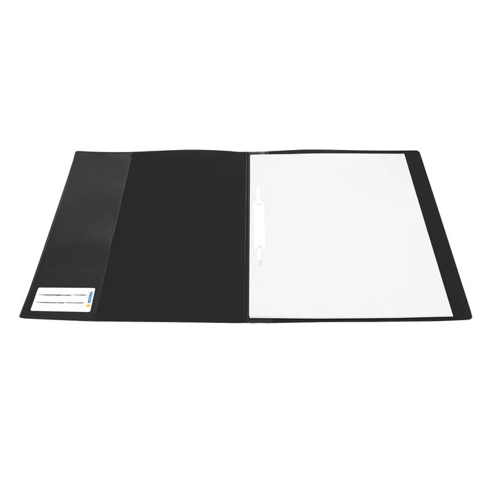 Herma Schnellhefter, A4, schwarz/transparent