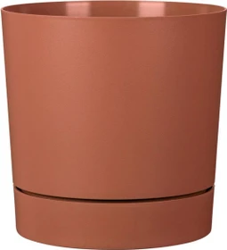 Scheurich Plano+ Pflanzgefäß 39cm siena red