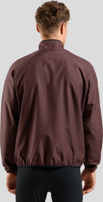 Odlo Essential Light Laufjacke fudge (Herren)