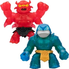 Moose Toys Heroes of Goo Jit Zu - Stretch Stikers Sir Thrashalot vs. Redback
