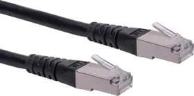 Roline / Secomp GHMT Patchkabel, Cat6, S/FTP, RJ-45/RJ-45, 1.5m, schwarz