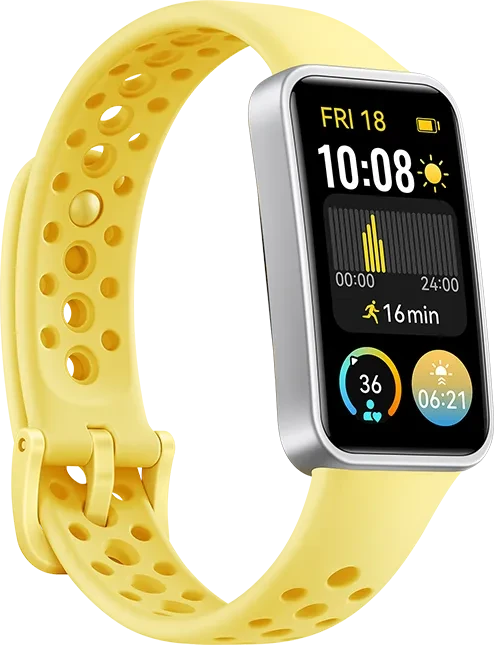 Huawei Band 9 Aktivitäts-Tracker gelb