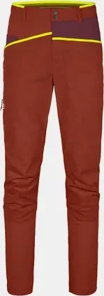 Ortovox Casale Kletterhose lang clay orange (Herren)