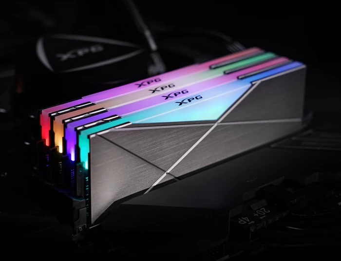 ADATA XPG Spectrix D50 RGB Tungsten Grey UDIMM 16GB Kit, DDR4-3200, CL16-20-20, 1R