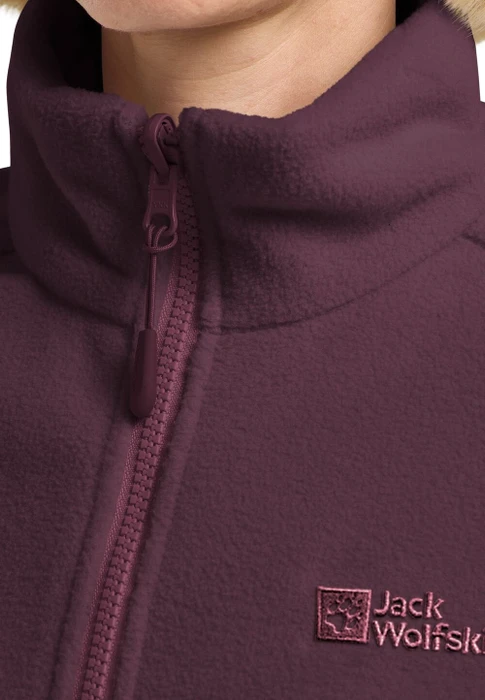 Jack Wolfskin Moonrise Full-Zip Fleece Funktionsjacke amaranth (Damen)