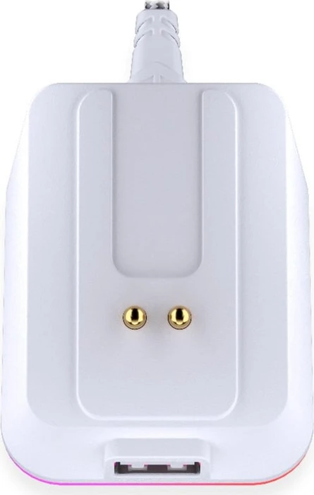 Endorfy Mouse Dock Onyx White für LIV Wireless und LIV Plus Wireless, Maus-Ladestation, weiß