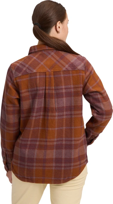Black Diamond Project Heavy Flannel Hemd langarm clay/fig (Damen)