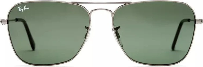 Ray-Ban RB3136 Caravan 58mm gunmetal/grün