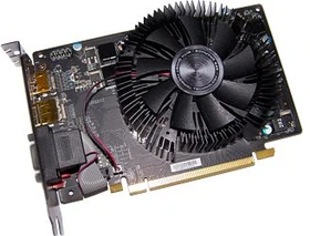 XFX Radeon HD 7750 Dual-Slot, 1GB GDDR5, VGA, DVI, HDMI (FX-775A-ZKFI)