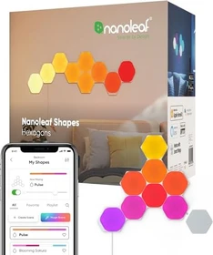 nanoleaf Shapes Hexagons Smart Lighting LED Panel Starterkit 2W, 9 Stück