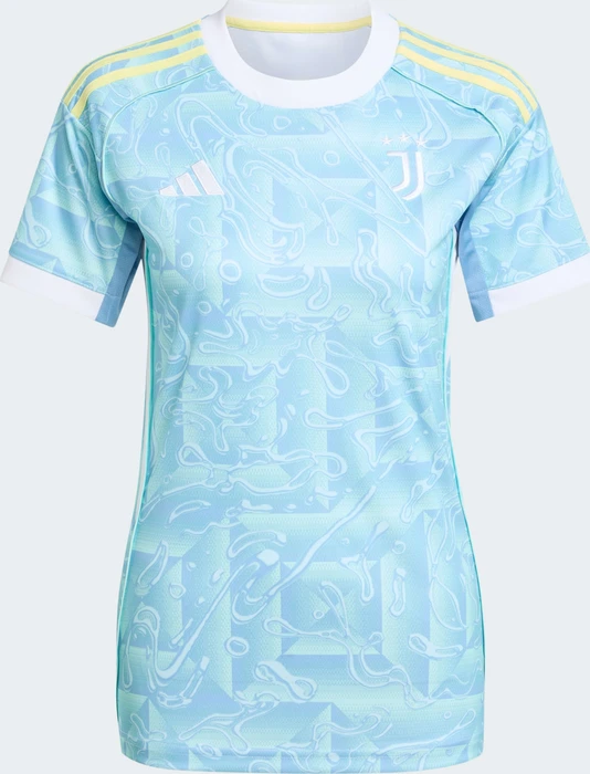 adidas Juventus Turin 2025/2026 Auswärtstrikot ash blue (Damen)