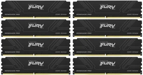 Kingston FURY Renegade Pro RDIMM 128GB Kit, DDR5-7600, CL40-52-52, 1RX8, reg ECC