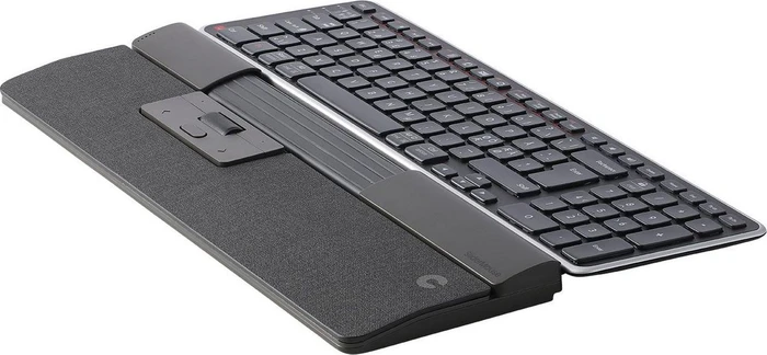 Contour Design SliderMouse Pro Wireless Slim Wrist, Stoff dunkelgrau, USB/Bluetooth