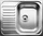 Blanco Tipo 45 S Mini Einbau Becken reversibel edelstahl (516524)