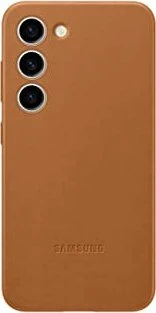 Samsung Leather Case für Galaxy S23 Camel